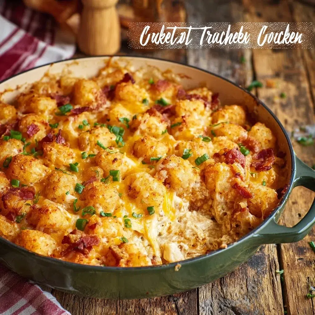 Cracked Out Chicken Tater Tot Casserole