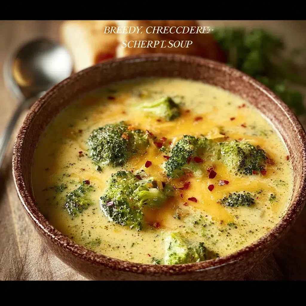 Creamy Broccoli Cheddar Soup - Quick and Delicious Recipe 8 Creamy Broccoli Cheddar Soup