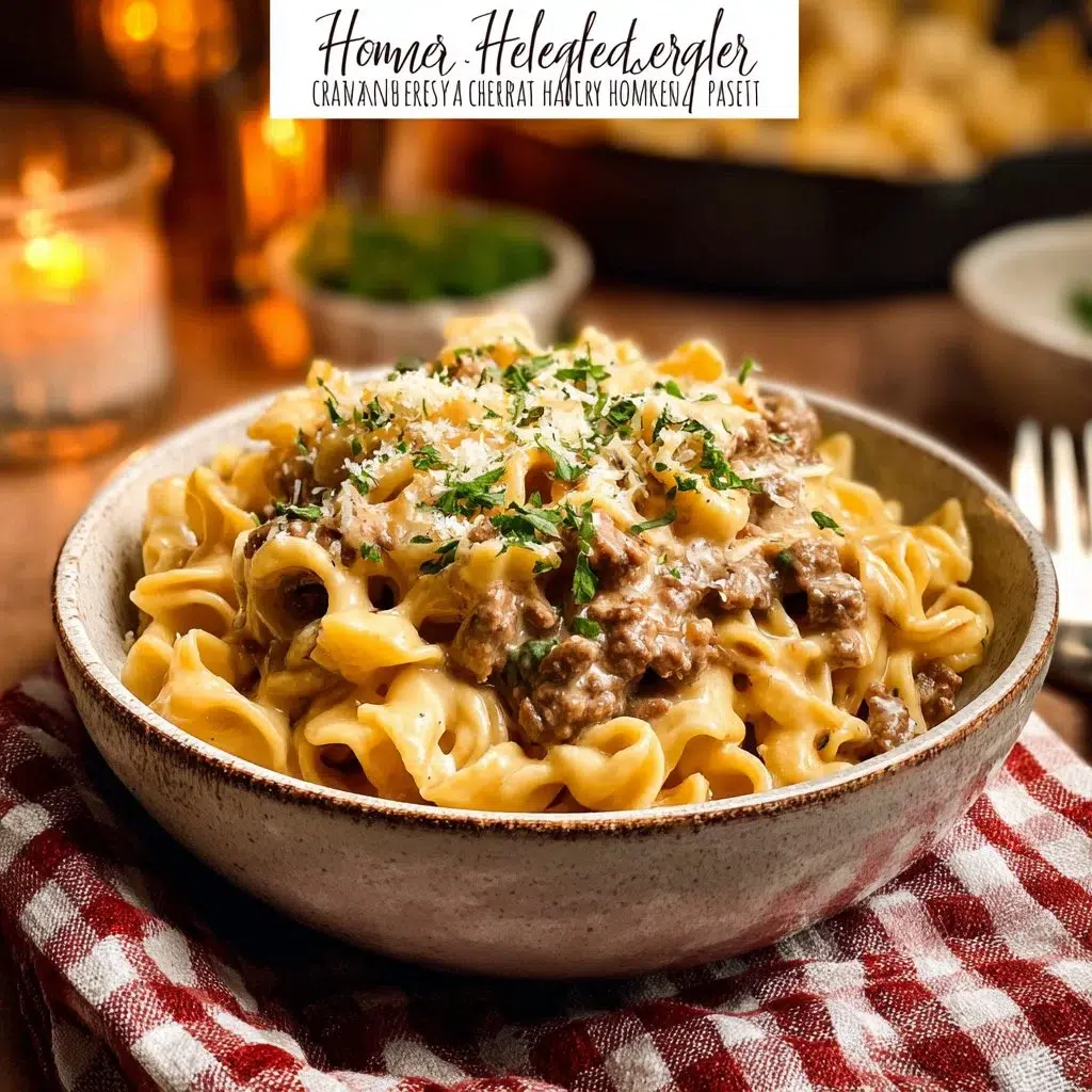 Creamy Cheesy Beef Pasta Recipe – Easy Comfort Food 8 Creamy Cheesy Beef Pasta