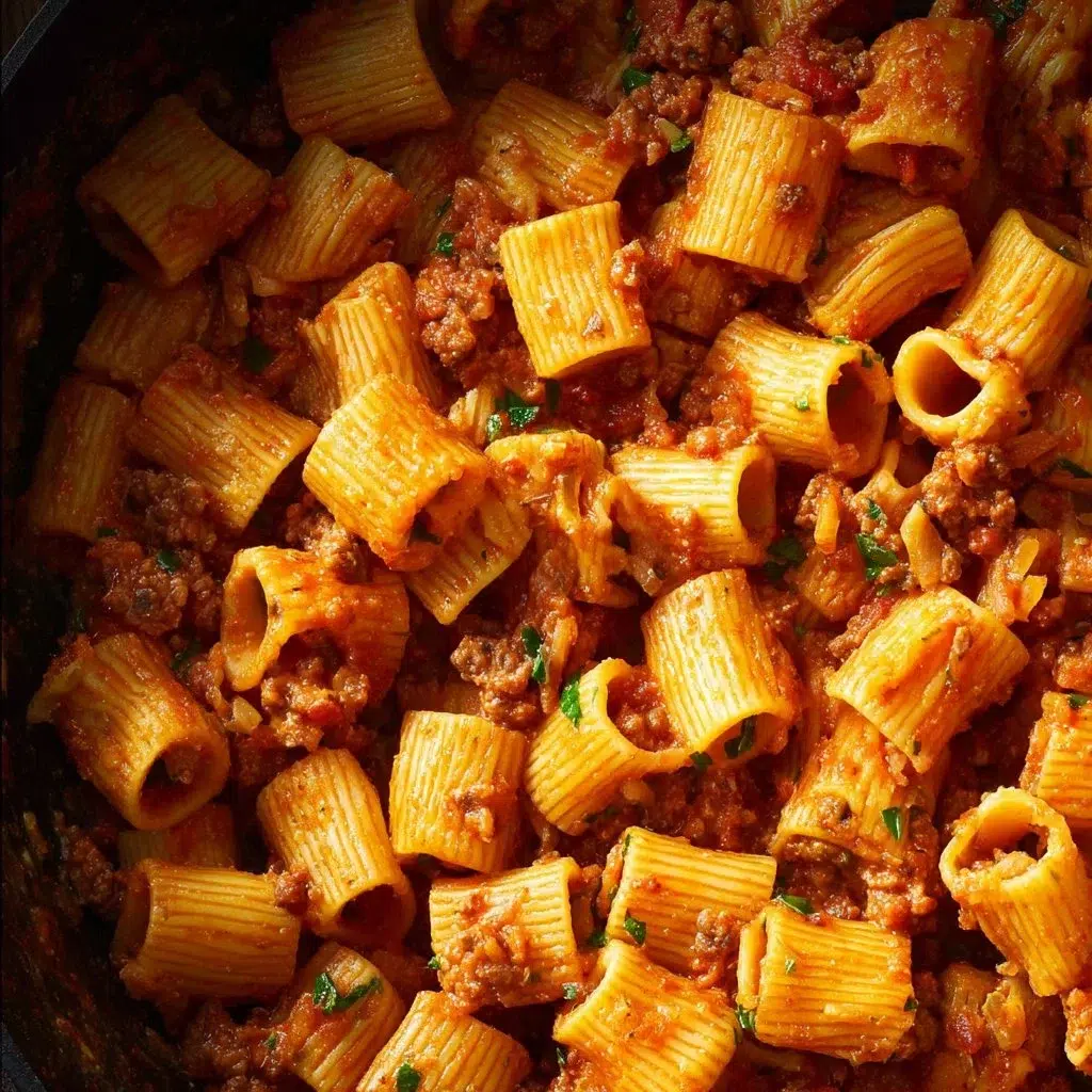 Creamy Chorizo Pasta: A Rich and Flavorful Recipe 7 Creamy chorizo pasta dish with herbs and cheese