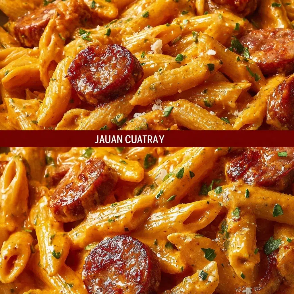 Creamy Spicy Cajun Sausage Pasta 9 Creamy Spicy Cajun Sausage Pasta