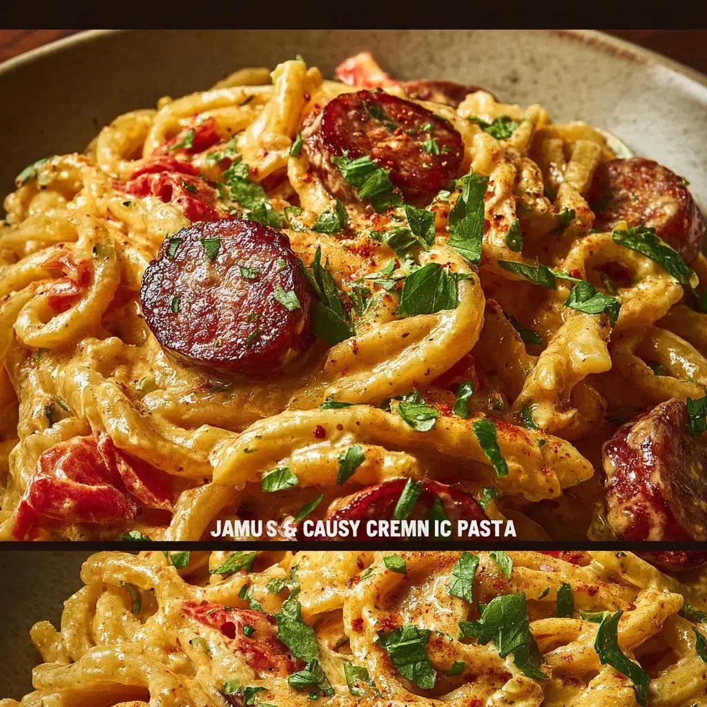 Creamy Spicy Cajun Sausage Pasta 11 Creamy Spicy Cajun Sausage Pasta