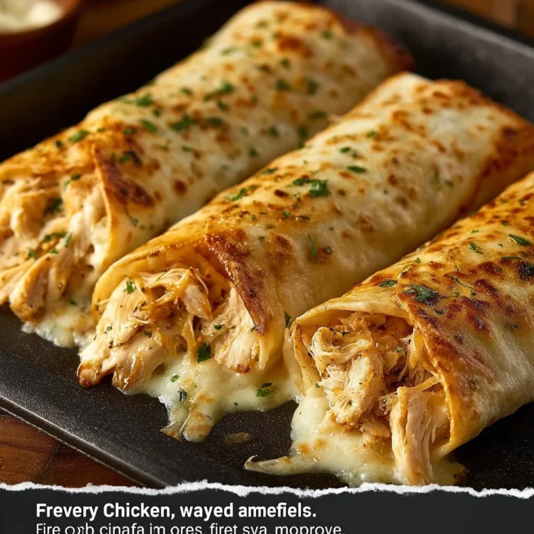 Crispy Air Fryer Chicken & Mozzarella Wraps