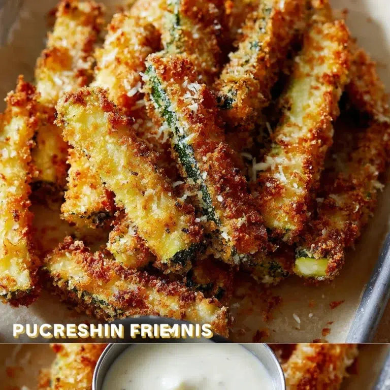 Crispy Baked Zucchini Fries with Parmesan | Recipe
