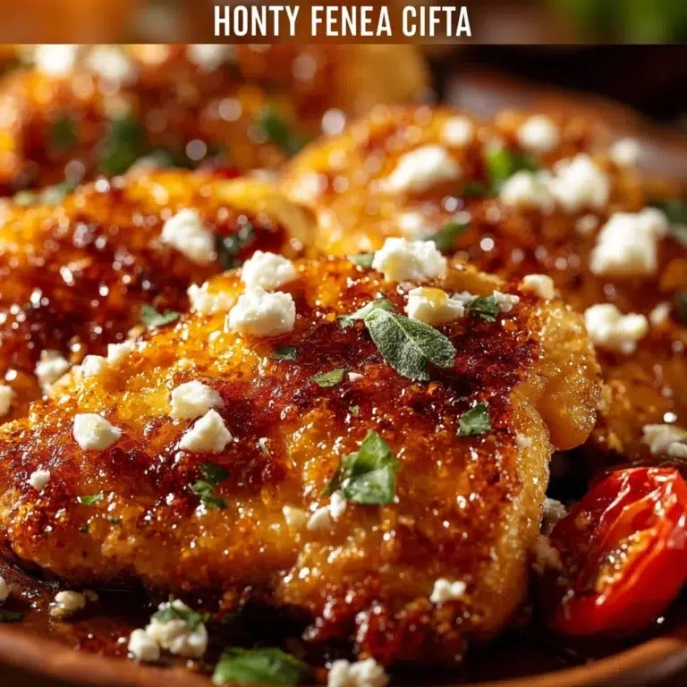 Crispy Hot Honey Feta Chicken Recipe: Delightful and Easy to Make