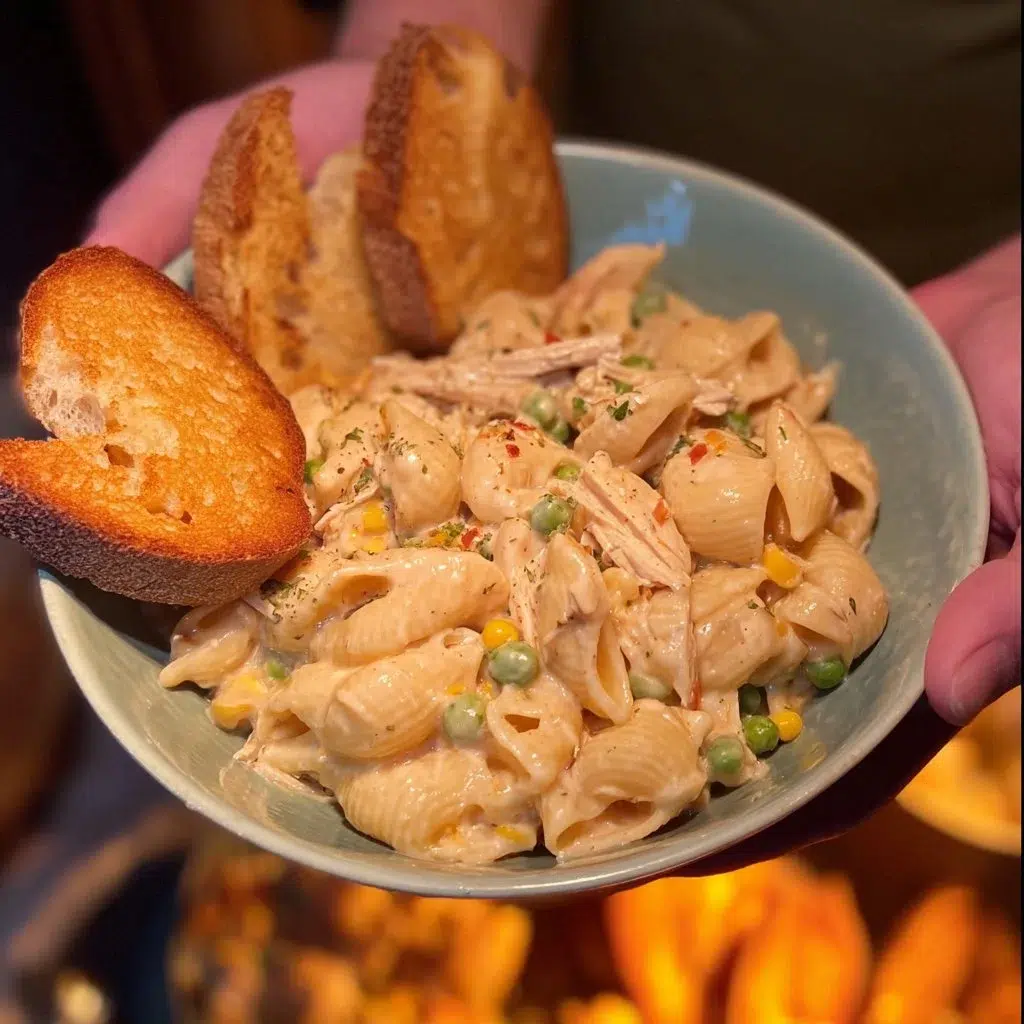 Crock Pot Chicken Pot Pie Pasta: Easy Comfort Food Recipe 7 Crock Pot Chicken Pot Pie Pasta