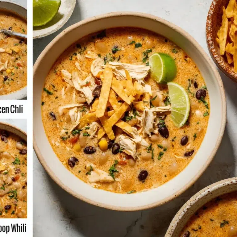 Crockpot White Chicken Chili with Cream Cheese – Easy Comfort Food Recipe