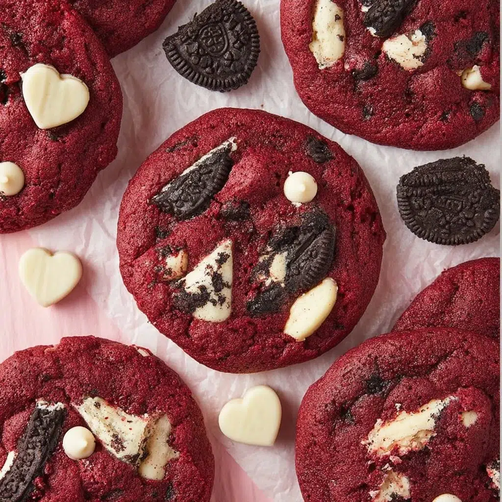 Crushed Oreo Red Velvet Cookies: 7 Delicious Baking Secrets 🍪🔥 9 Crushed Oreo Red Velvet Cookies | Red Oreo Cookies