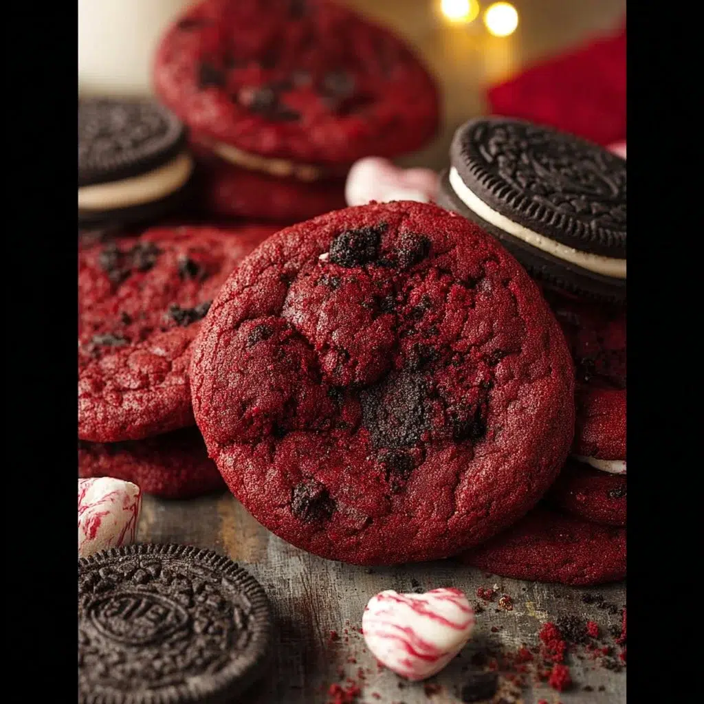 Crushed Oreo Red Velvet Cookies: 7 Delicious Baking Secrets 🍪🔥 10 Crushed Oreo Red Velvet Cookies | Red Oreo Cookies