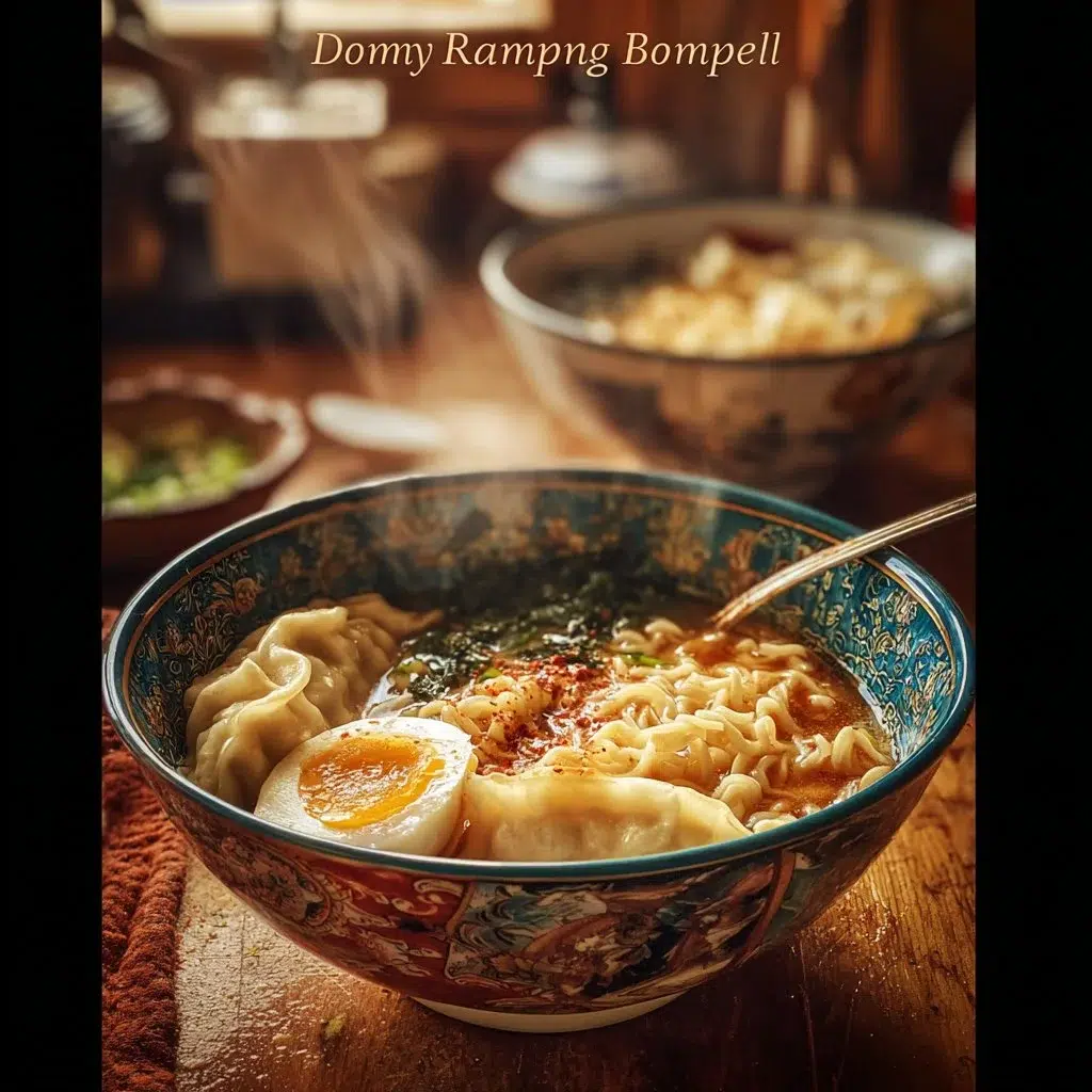 Dumpling Ramen Bowl: A Comforting and Flavorful Recipe 8 Dumpling Ramen Bowl