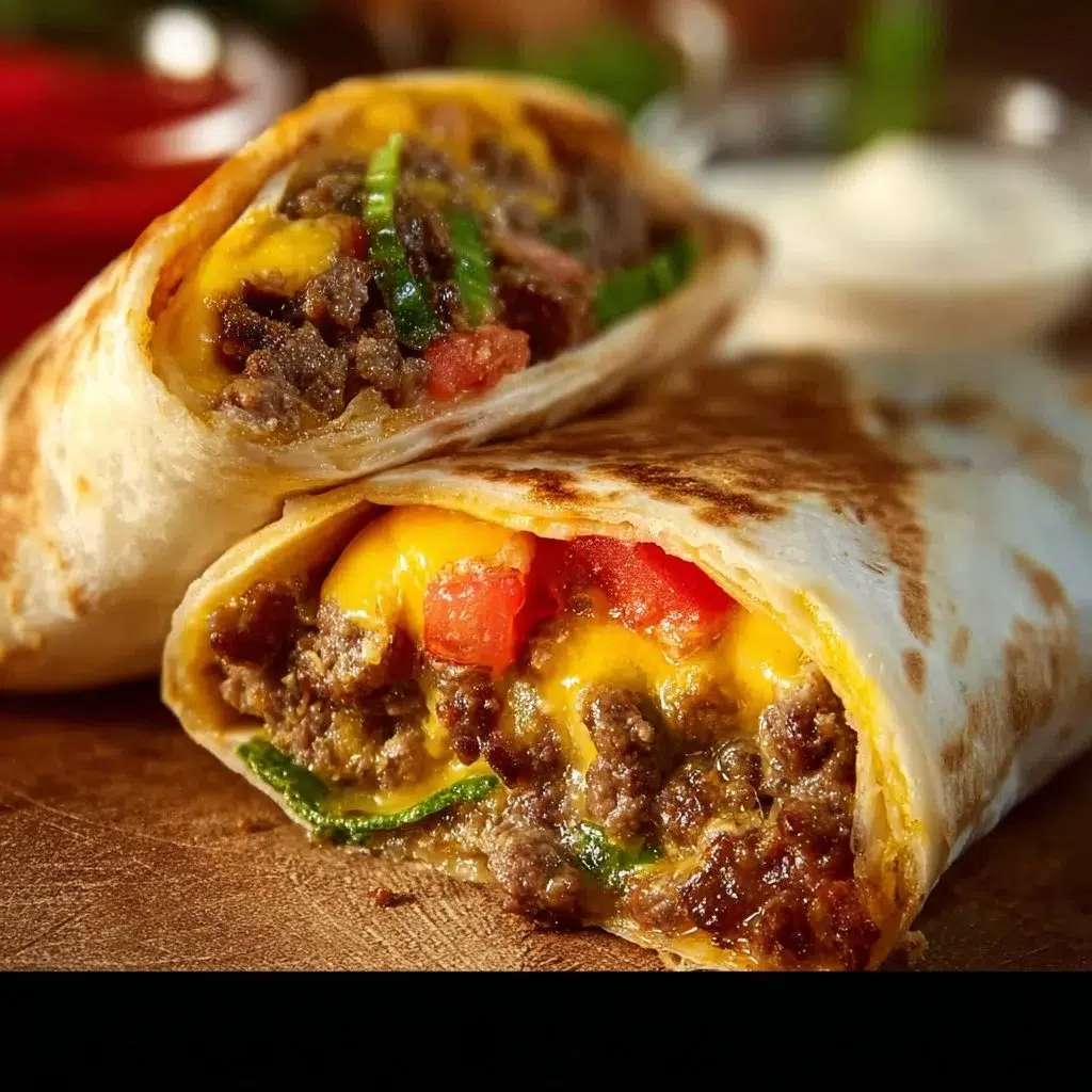 Easy Air Fryer Cheeseburger Wraps 11 Easy Air Fryer Cheeseburger Wraps