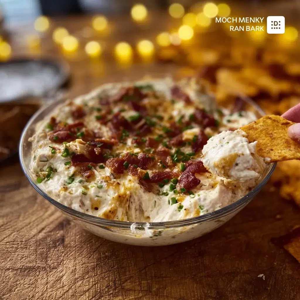 Easy Chicken Bacon Ranch Dip 8 Easy Chicken Bacon Ranch Dip