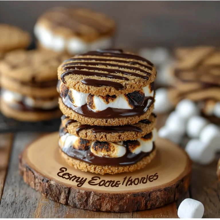 Easy Cookie S’mores Recipe: Simple and Delicious Delight