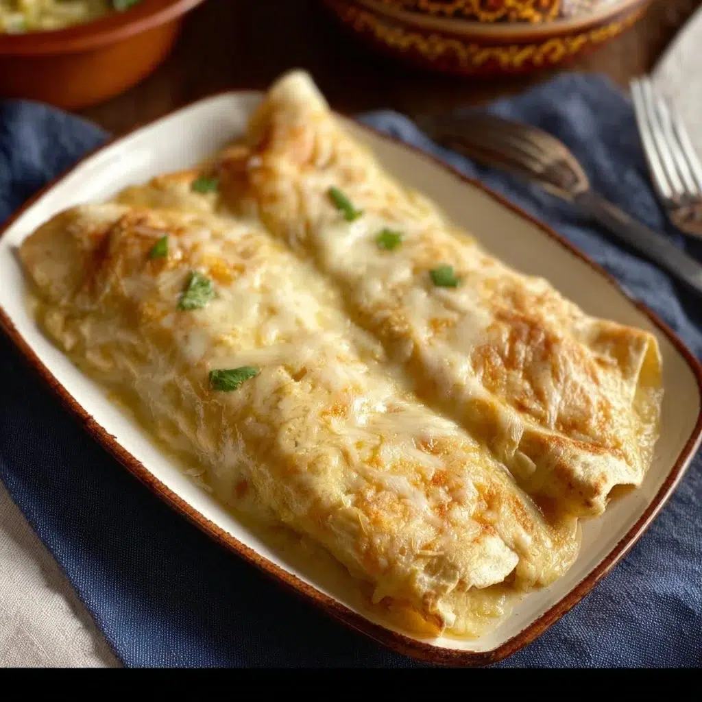 Easy Creamy White Chicken Enchiladas 8 Easy Creamy White Chicken Enchiladas