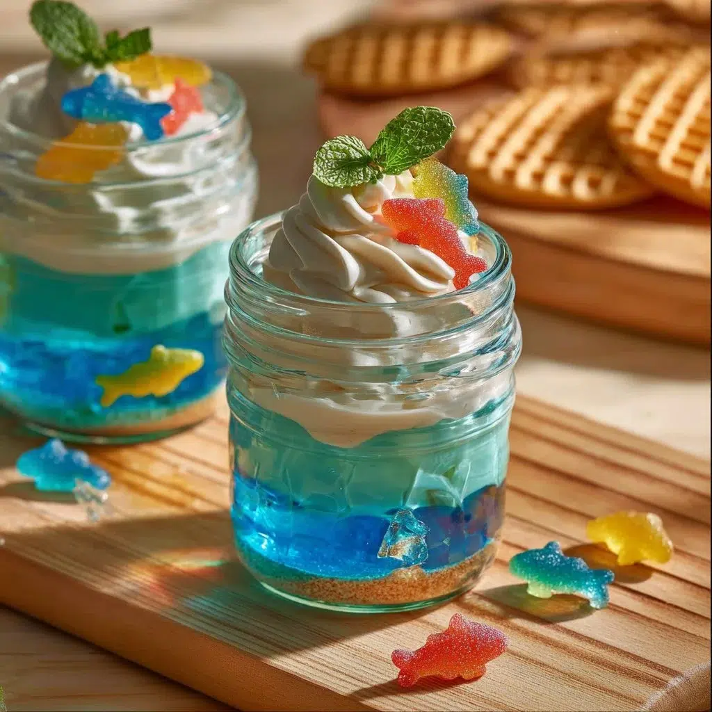 Edible Aquarium Terrariums Recipe - Fun and Delicious Dessert 7 Colorful edible aquarium terrariums filled with delicious treats