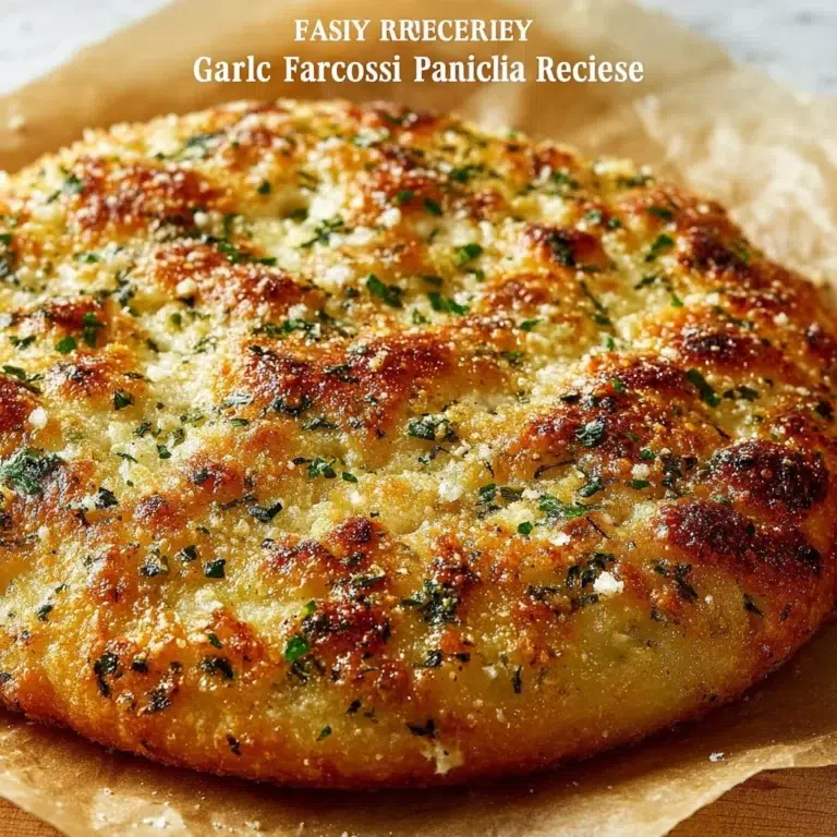 Garlic Parmesan Focaccia with Spicy Hot Honey