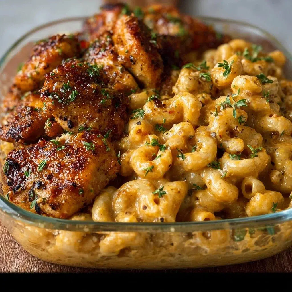 High-Protein Honey Garlic Butter Chicken with Mac & Cheese 10 High-Protein Honey Garlic Butter Chicken with Mac & Cheese