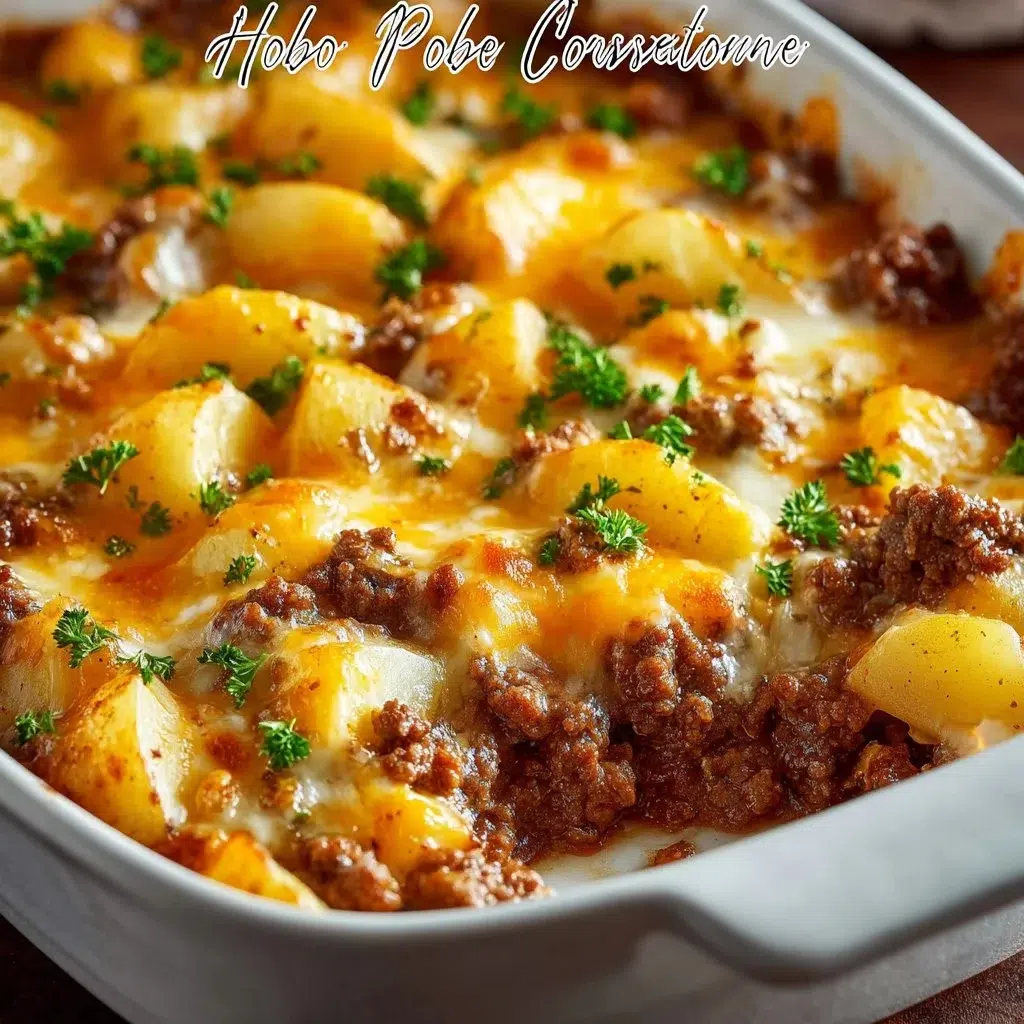 Hobo Casserole with Ground Beef & Potatoes 7 Hobo Casserole with Ground Beef & Potatoes