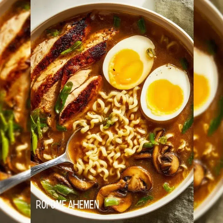 Homemade Ramen Recipe: Delicious, Easy, and Customizable.