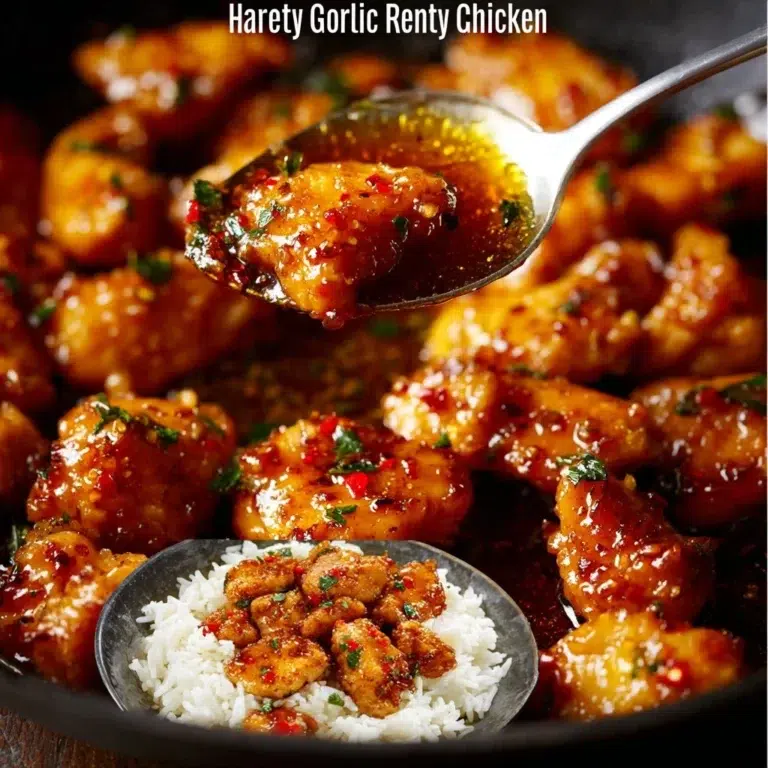 Honey Garlic Chicken Recipe – A Simple and Delicious Meal