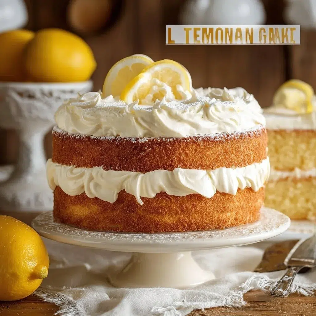 Lemon Chantilly Cake Recipe - A Refreshing Dessert Delight 8 Lemon Chantilly Cake