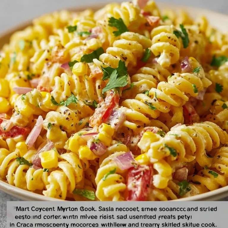 Mexican Street Corn Pasta Salad: A Refreshing and Flavorful Delight