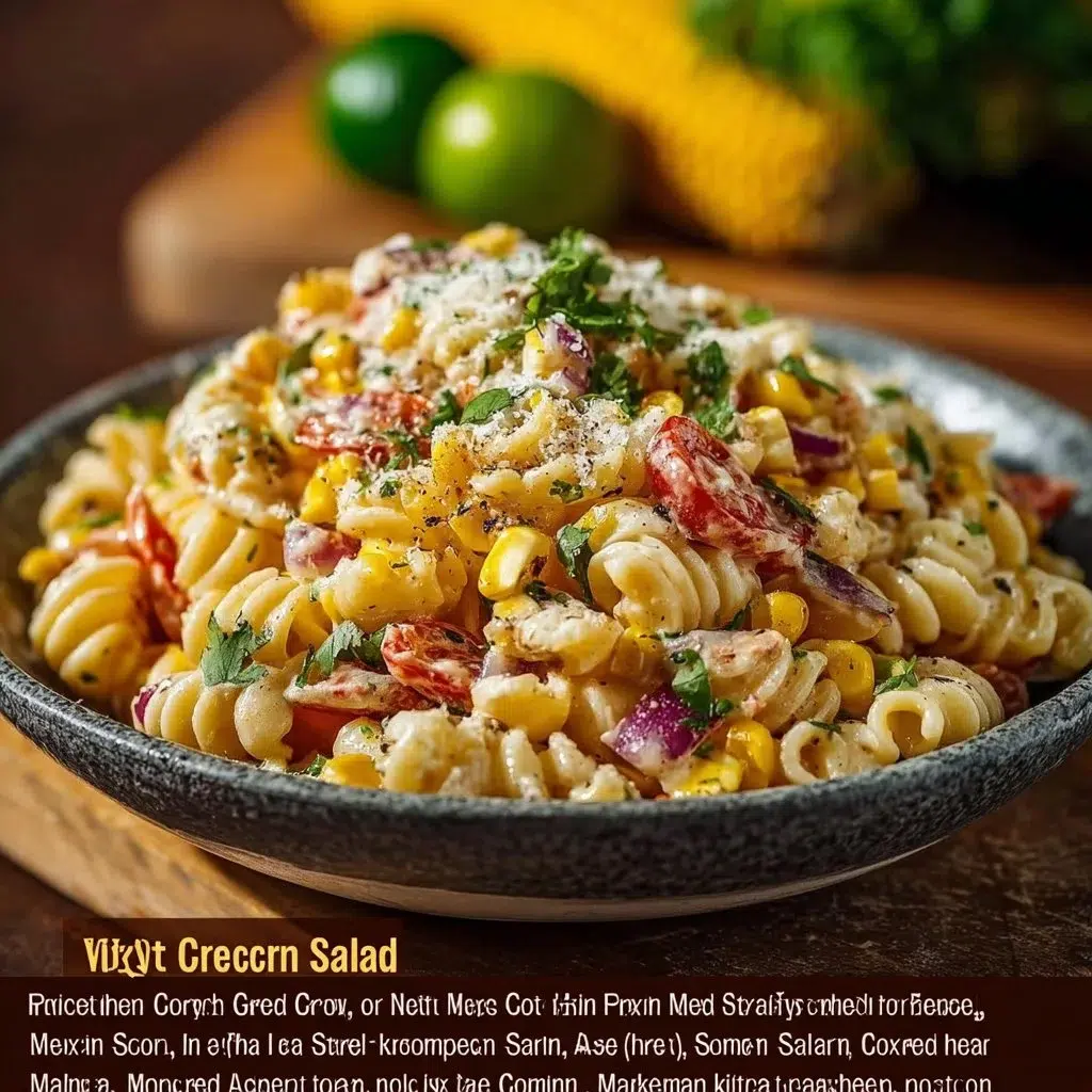 Mexican Street Corn Pasta Salad: A Refreshing and Flavorful Delight 8 Mexican Street Corn Pasta Salad
