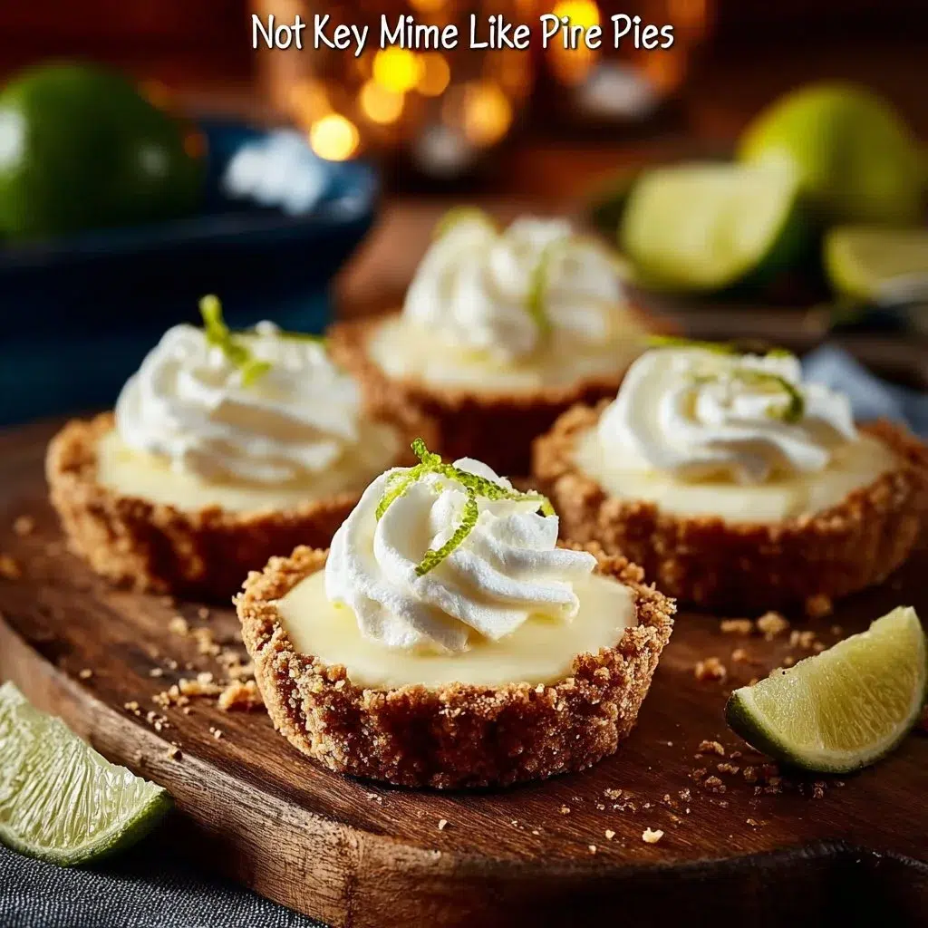 Mini Key Lime Pies: Refreshing and Easy Recipe 10 Mini Key Lime Pies