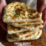 No-Knead Turkish Bread Bazlama made with 3 ingredients, perfect for baking without an oven