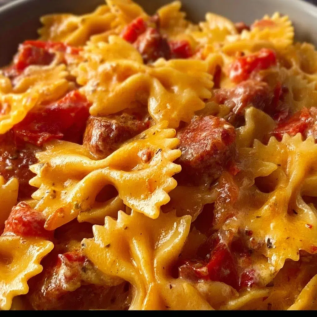 One Pot Creamy Cajun Sausage Pasta Recipe for Easy Dinner Delight 7 One Pot Creamy Cajun Sausage Pasta