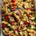 Cold Pasta Salad Recipes: 7 Easy and Delicious Summer Party Ideas 11 pin by cecilia chabert on dannys grad party eas 2026 05 12 141005 1