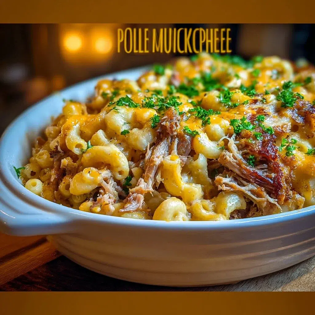 Pulled Pork Mac and Cheese
