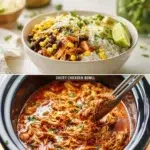 Slow Cooker Chicken Burrito Bowl Recipe | Easy and Delicious 9 slow cooker chicken burrito bowl 2026 05 30 100116 1