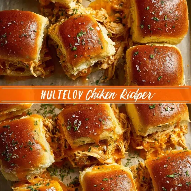 Spicy Buffalo Chicken Sliders: A Deliciously Easy Recipe