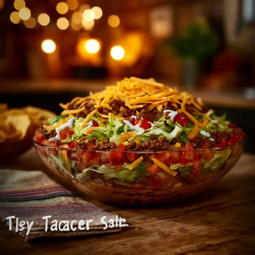 The Ultimate Seven Layer Taco Salad Recipe: Deliciously Easy and Customizable 10 The Ultimate Seven Layer Taco Salad
