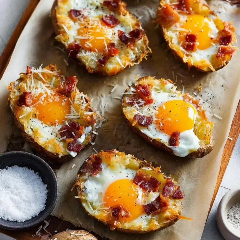 Easy Twice Baked Loaded Breakfast Potatoes for Busy Mornings