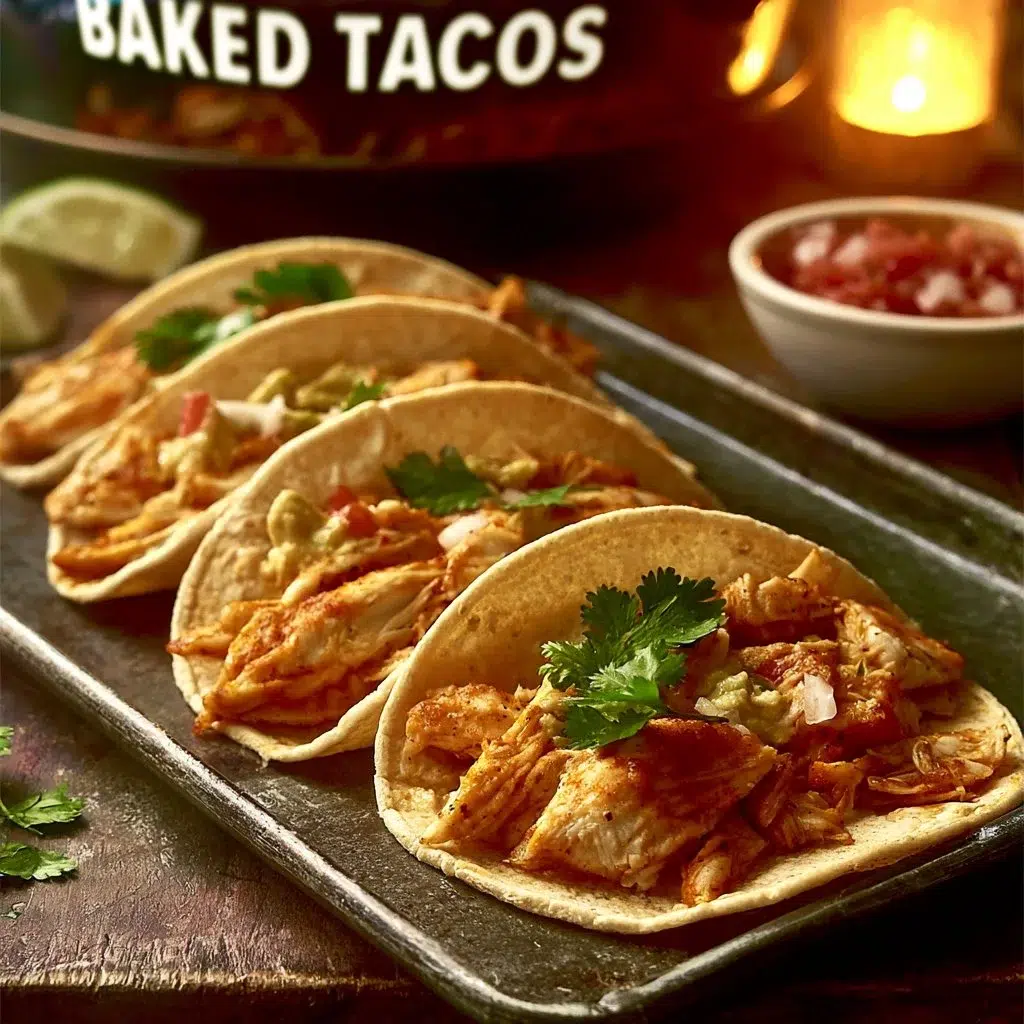 20-Minute Baked Chicken Tacos 10 20-Minute Baked Chicken Tacos