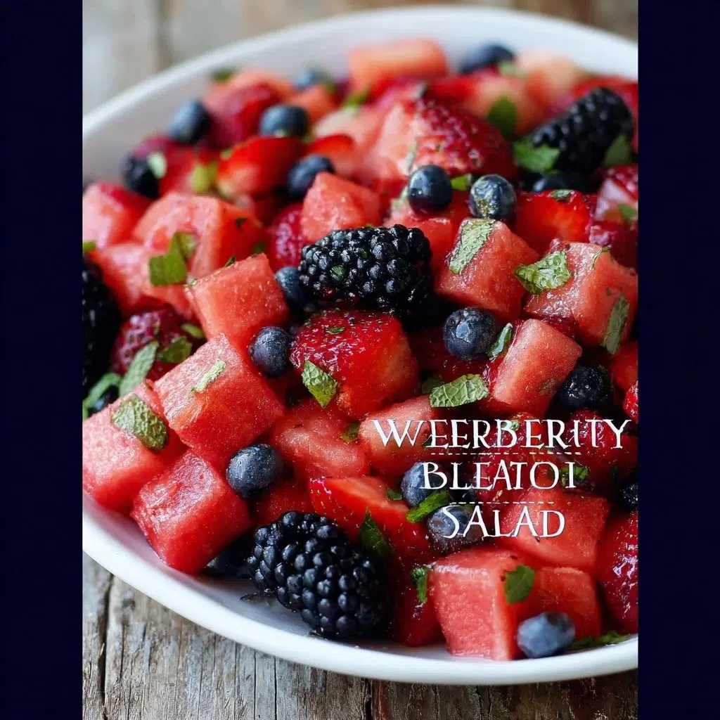 Berry Watermelon Fruit Salad