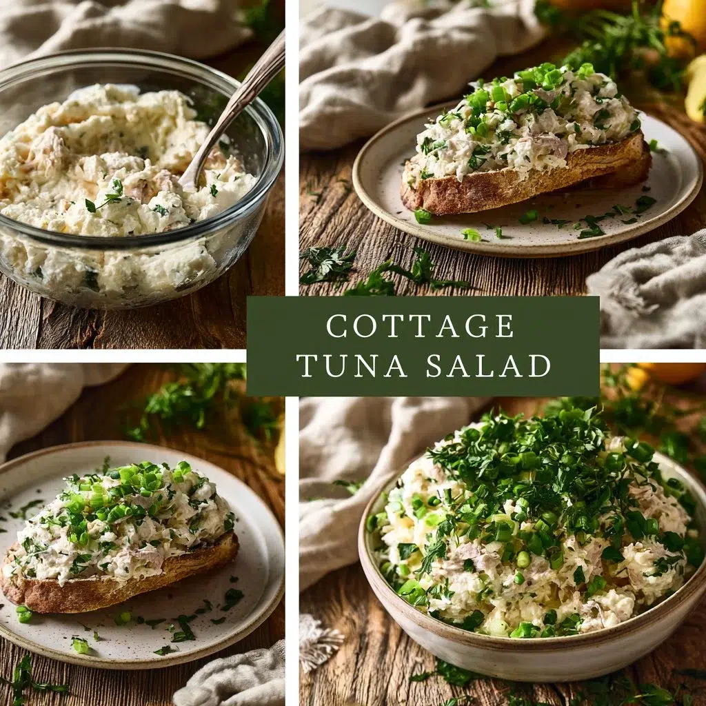 Best Cottage Cheese Tuna Salad - Healthy and Flavorful Dish 6 Delicious cottage cheese tuna salad recipe with fresh ingredients.