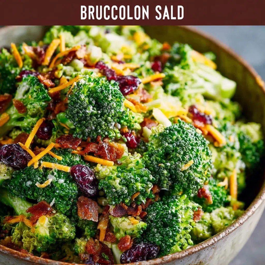 Broccoli Salad: A Deliciously Simple Recipe for Any Occasion 6 Delicious broccoli salad with vibrant vegetables and dressing in a bowl