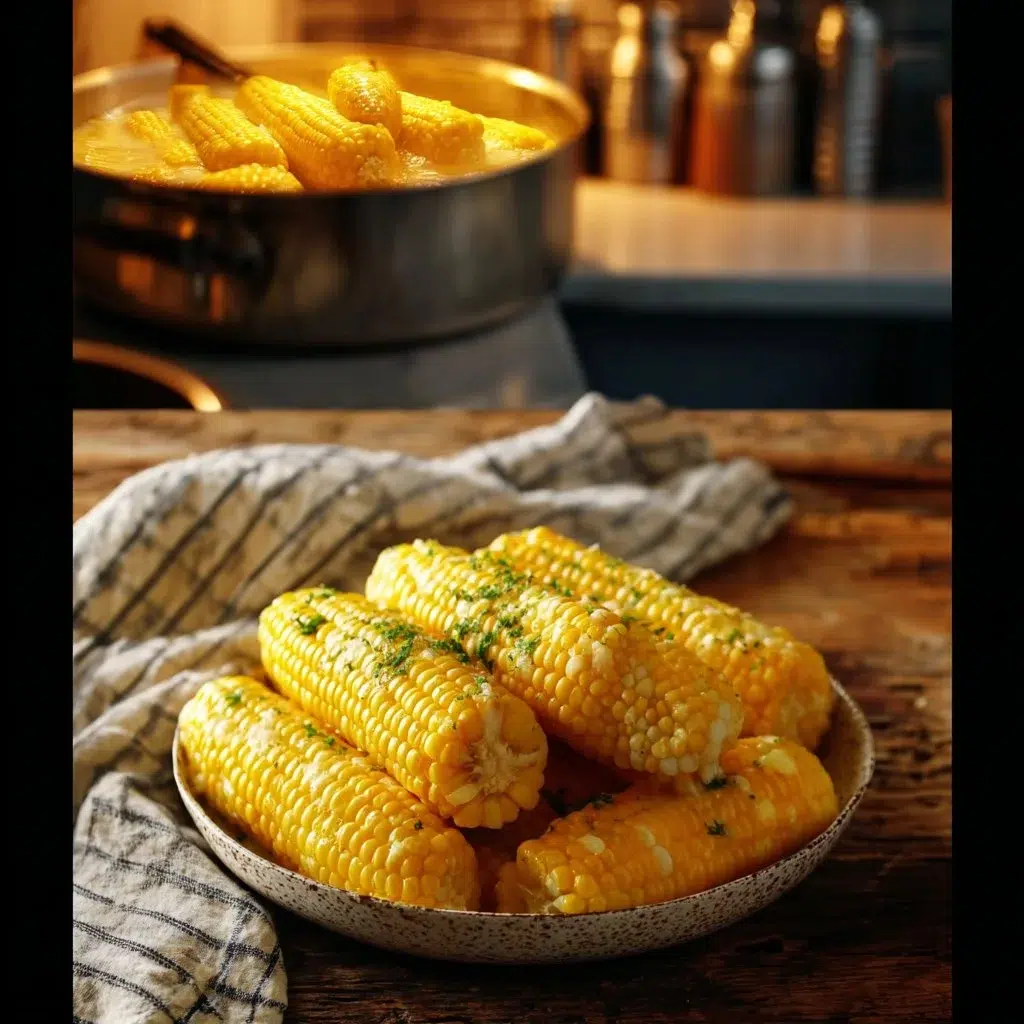 Buttery Boiled Corn on the Cob