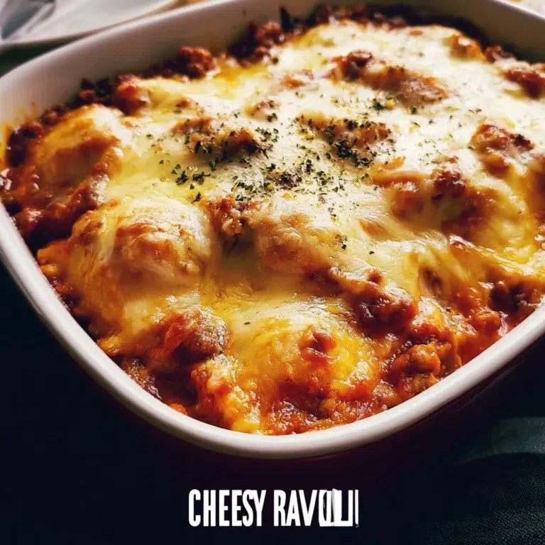 Cheesy Baked Ravioli: A Delicious Family Favorite Recipe