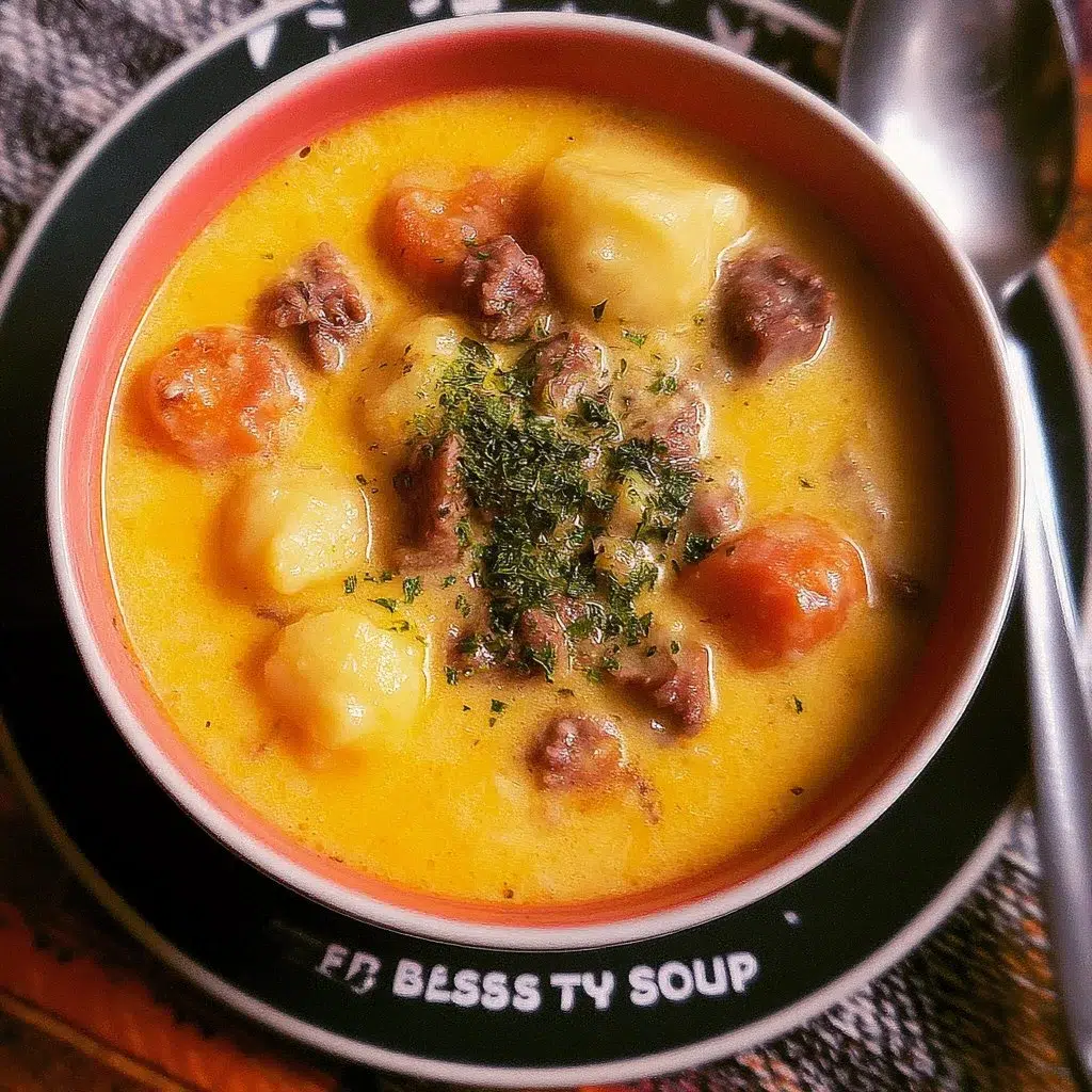 Cheesy Beef and Potato Soup Recipe for Comforting Deliciousness 7 Cheesy Beef and Potato Soup