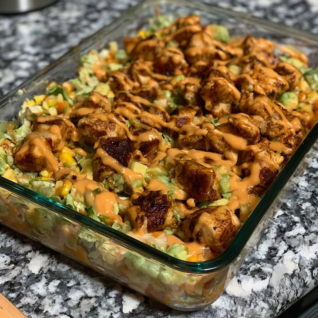 Chicken Breast with Roasted Corn and Avocado