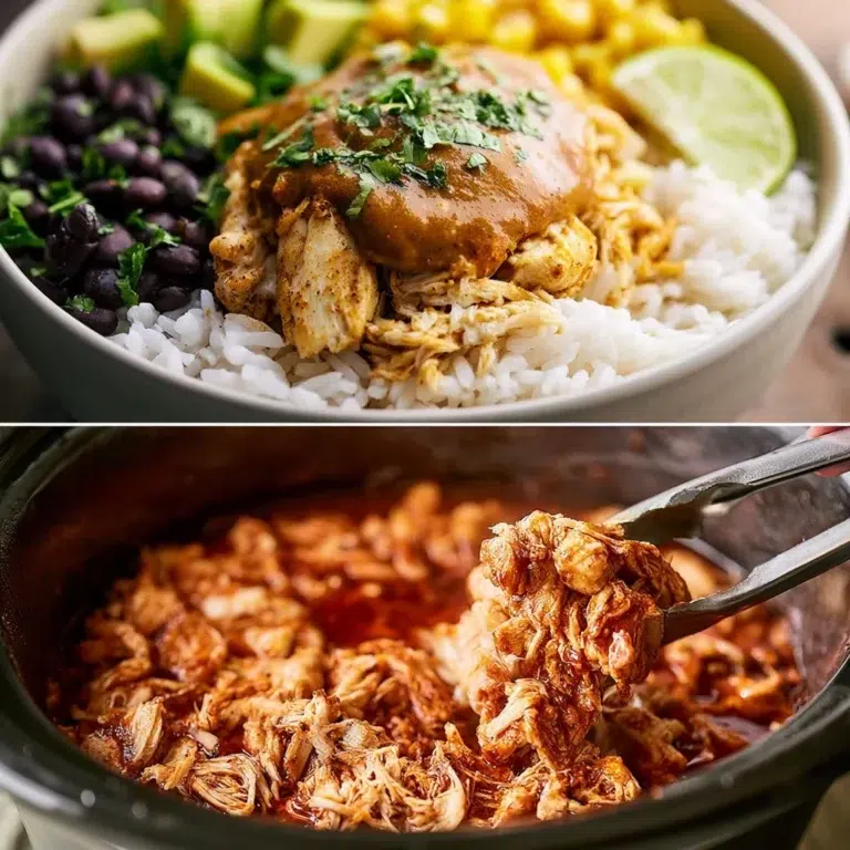 Chicken Burrito Bowl (Slow Cooker) – A Delicious and Easy Recipe