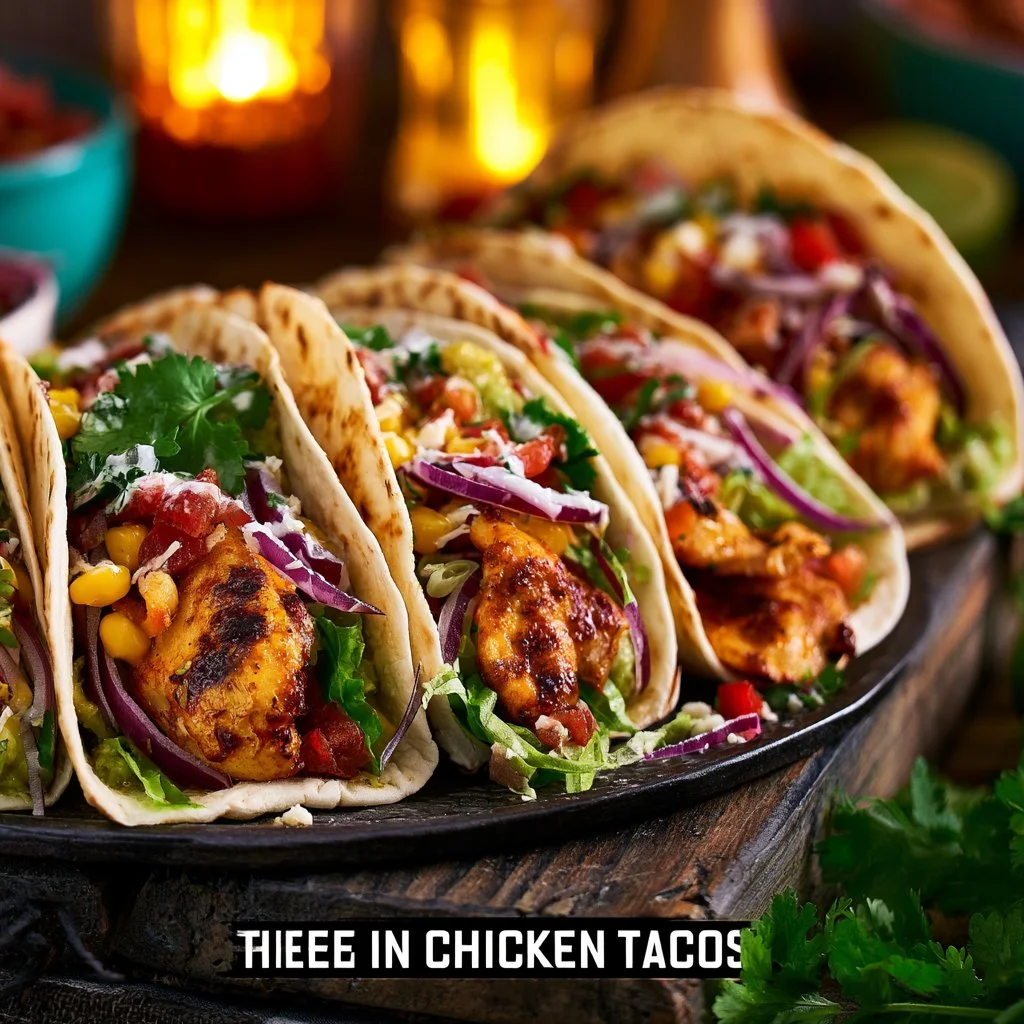 Chicken Tacos Recipe - Quick and Delicious Meal 8 Chicken Tacos