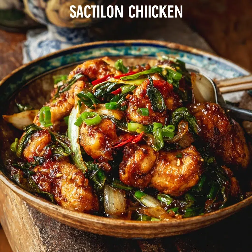 Chinese Scallion Chicken