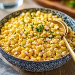 Delicious Crack Corn Salad served in a bowl with fresh ingredients