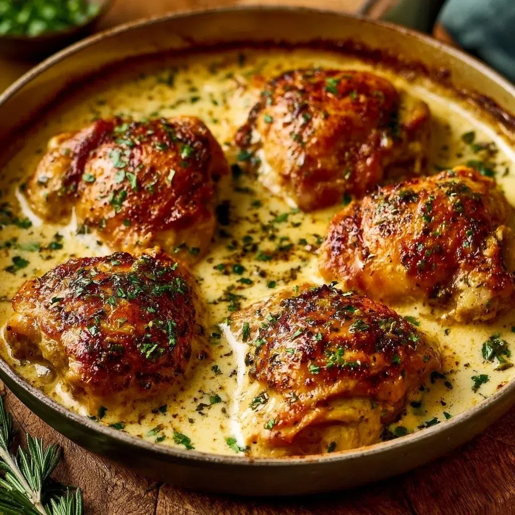 Creamy Garlic Chicken Thighs (Restaurant-Style, 30 Minutes) 8 Creamy Garlic Chicken Thighs (Restaurant-Style, 30 Minutes)