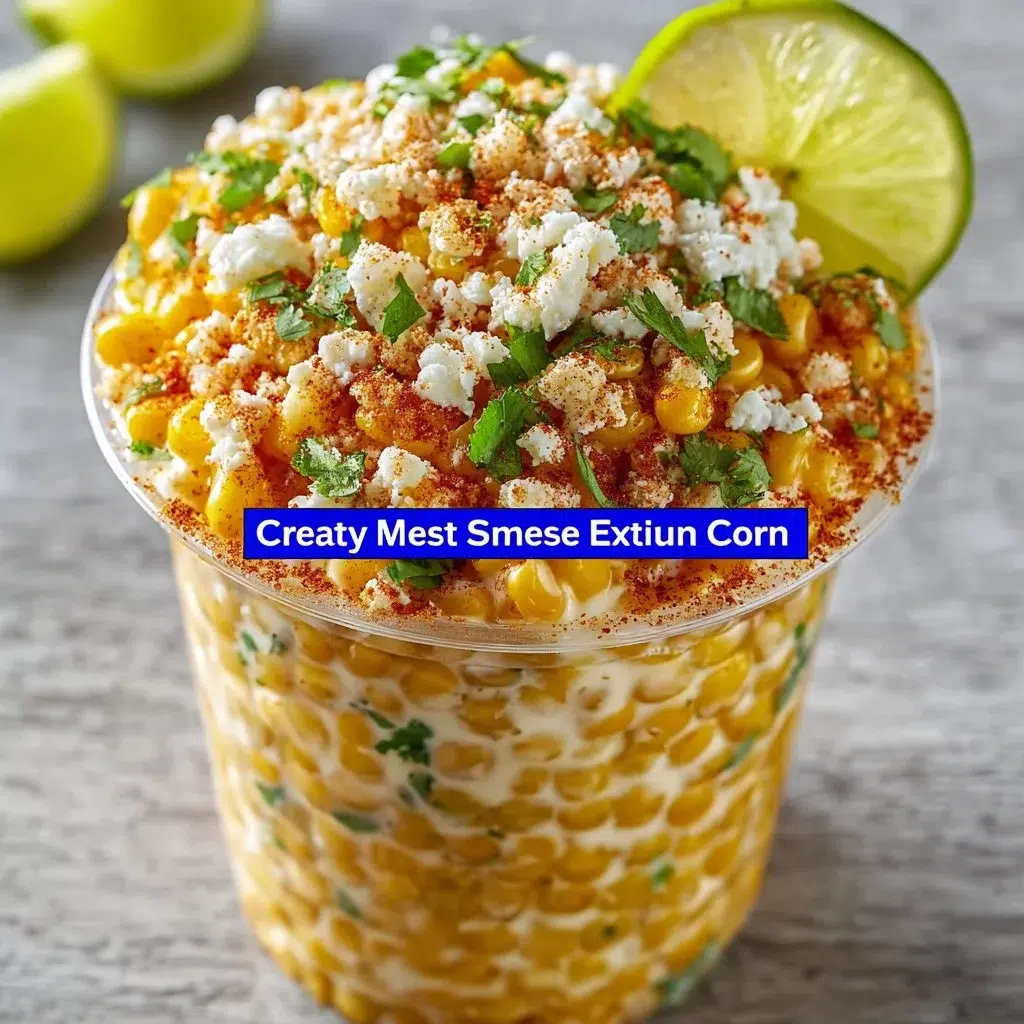 Creamy Mexican Street Corn Esquites Recipe | Easy & Delicious 7 Creamy Mexican Street Corn Esquites